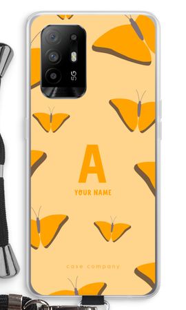 Amber Butterflies Monogram
