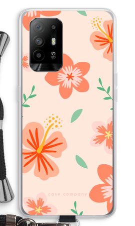 Tropical Pink Flowers