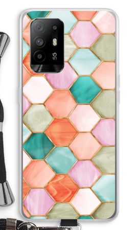 Hexagons in stained glass