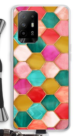 Hexagons in stained glass