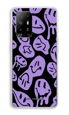 Melting Smiley - Purple