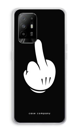Middle finger black