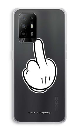 Middle finger black