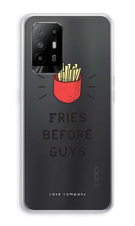 Fries before guys