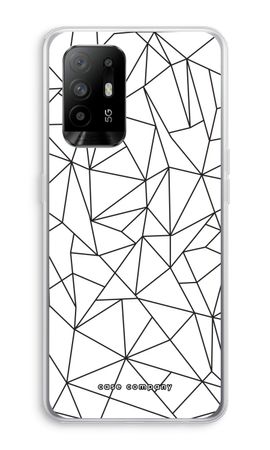 Geometric lines black