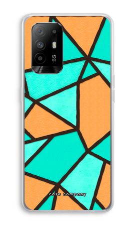 Stained glass - Orange