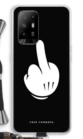 Middle finger black