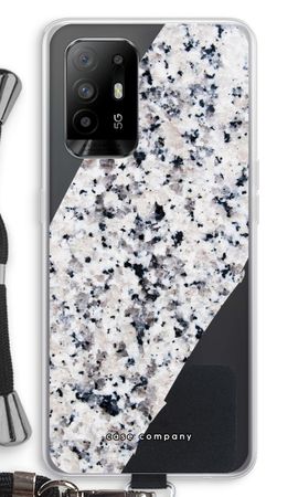 Speckled marble