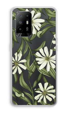 White flower pattern