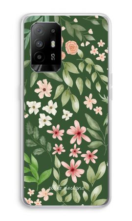 Botanical green sweet flower heaven