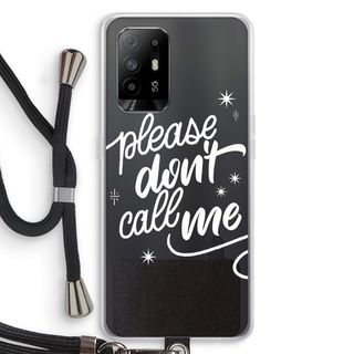 Don't call