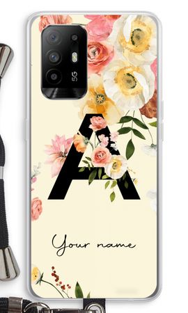 Flirty Flowers Monogram