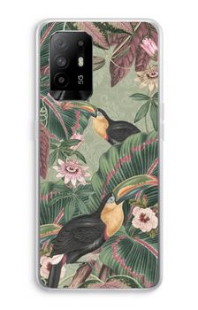 Tropical jungle toucan