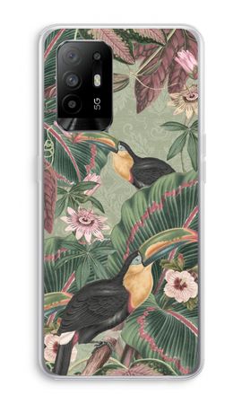 Tropical jungle toucan