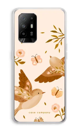 Fluttering Pair, Miękkie etui Oppo A95 5G