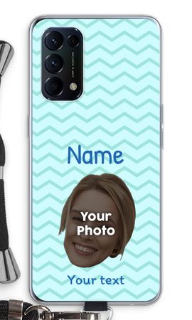 Personalized Face - Stripes Pattern