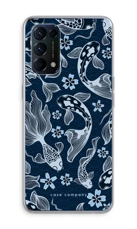 Midnight Koi, Oppo Find X3 Lite soft hoesje