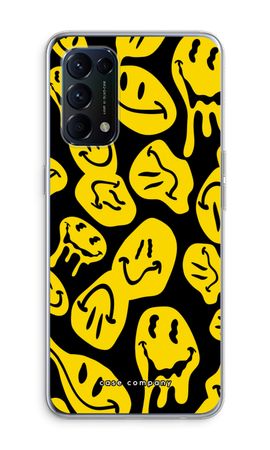 Melting smiley - Yellow