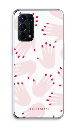 Hands pink