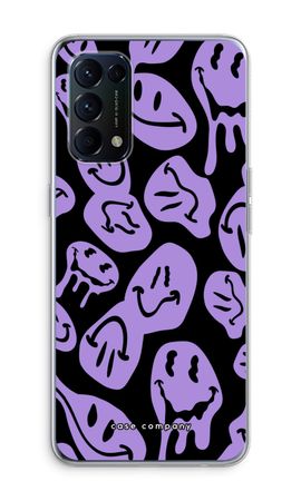Melting Smiley - Purple