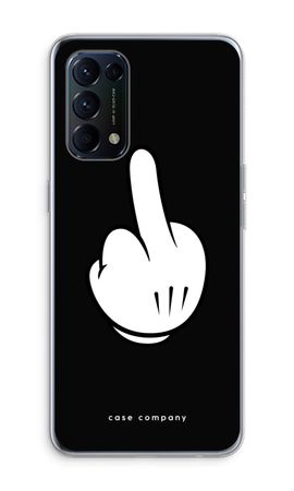 Middle finger black