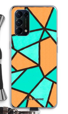 Stained glass - Orange