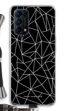 Geometric lines white