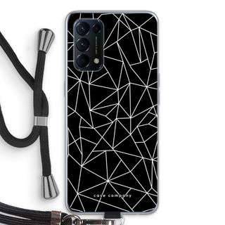 Geometric lines white