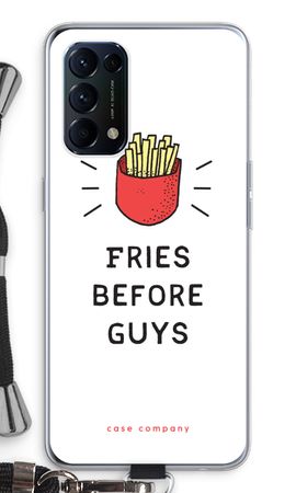 Fries before guys