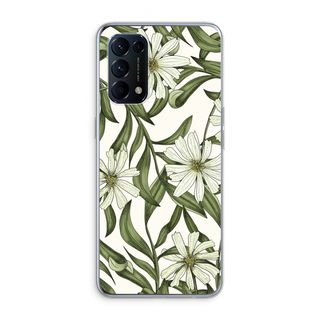 White flower pattern
