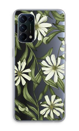 White flower pattern