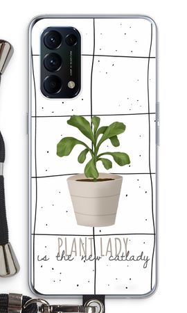 Houseplant on windowpane