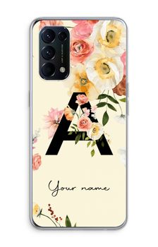 Flirty Flowers Monogram