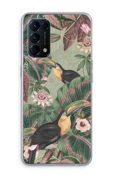 Tropical jungle toucan