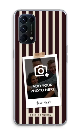 Polaroid - Retro, Oppo Find X3 Lite soft hoesje