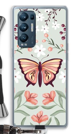 Butterfly in a floral world