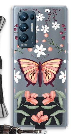 Butterfly in a floral world