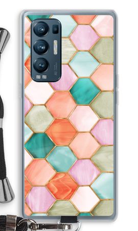 Hexagons in stained glass