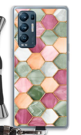 Hexagons in stained glass