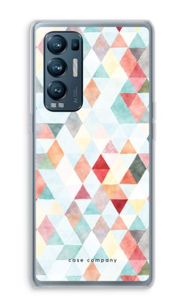 Coloured triangles pastel