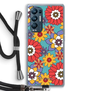 Retro Flowers - Blue