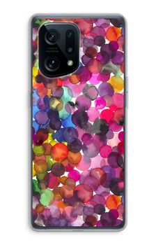 Points d'aquarelle superposés