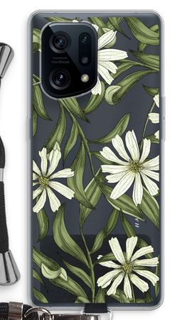 White flower pattern