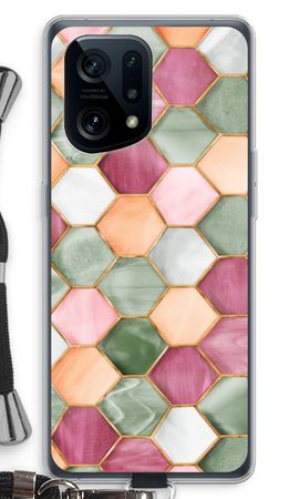 Hexagons in stained glass