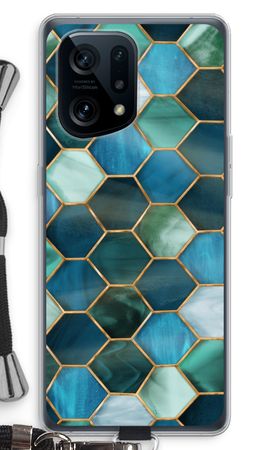 Hexagons in stained glass