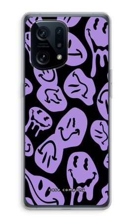 Melting Smiley - Purple