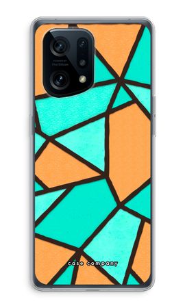 Stained glass - Orange