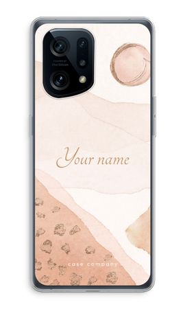 Gold Spots Namecase - Blush
