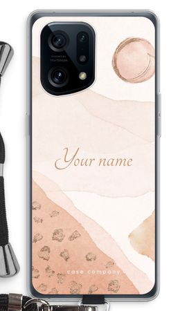 Gold Spots Namecase - Blush