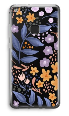 Flowers with blue leaves